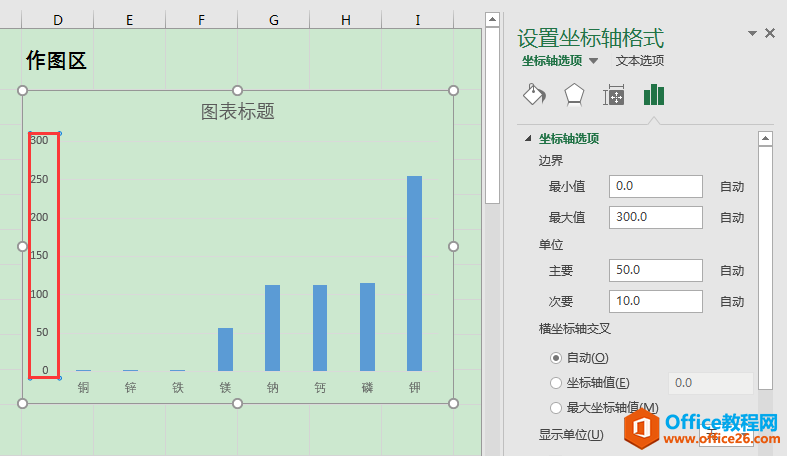 Excel办公技巧：用对数刻度使差距过大的数据点同时清晰展示