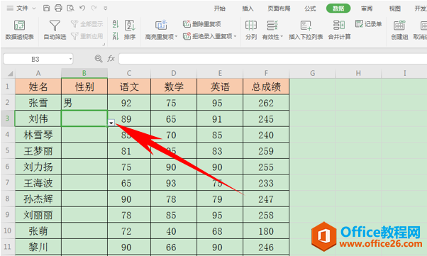 WPS单元格插入下拉列表,excel单元格插入下拉列表