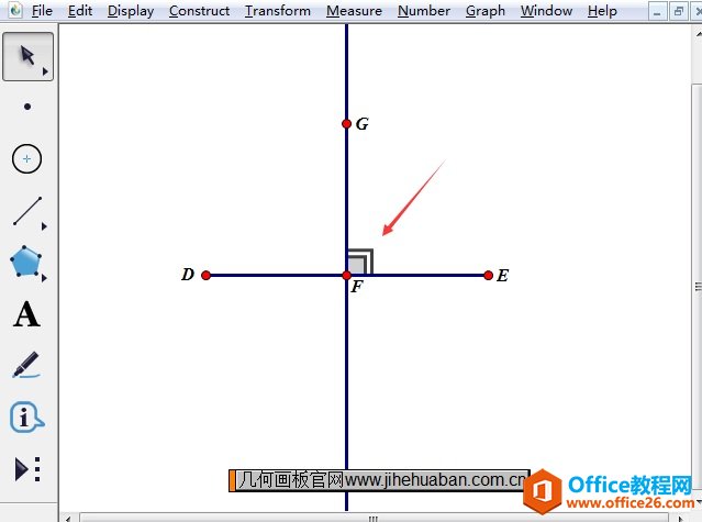 <b>几何画板直角符号出现双线怎么办？</b>