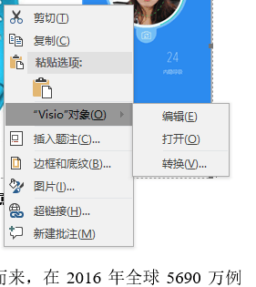 Word 2016中Visio 对象无法打开的问题解决方案