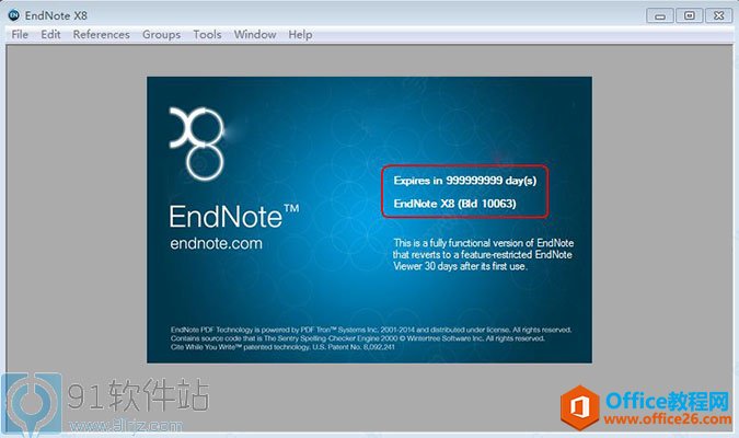 <b>endnote x8 激活版_endnote x8中文注册版下载 附安装教程</b>