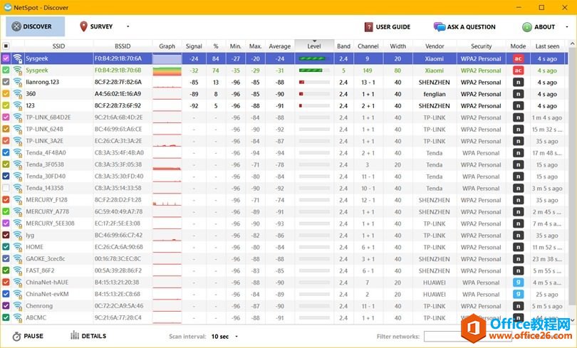 <b>免费Windows WIFI分析工具 NetSpot 免费下载</b>