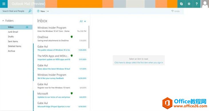 在线生产力：新网页版Outlook初体验