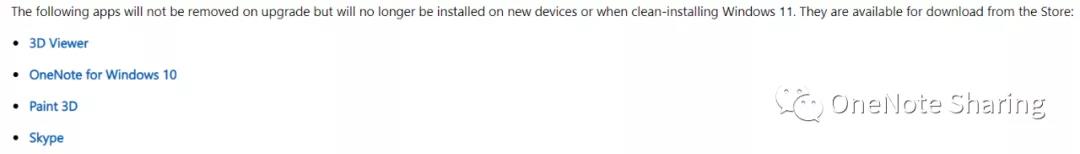 <b>Win11默认不安装OneNote UWP版本</b>