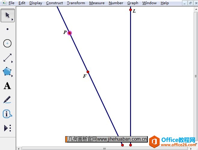 <b>几何画板中如何用椭圆第二定义画椭圆</b>