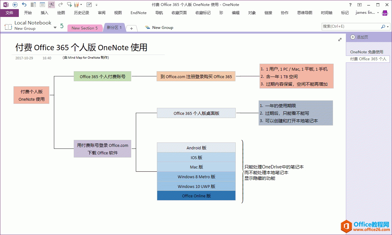 收费个人版 Office 365