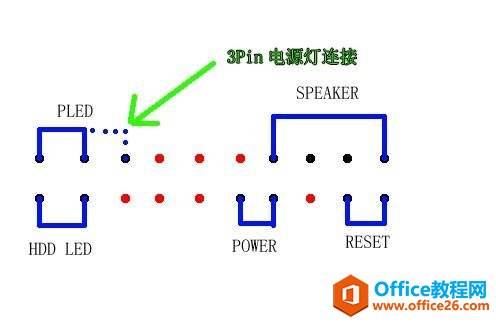 电脑主板跳线的连接方式