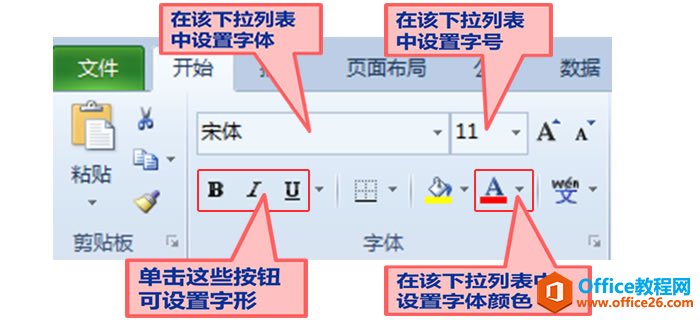 excel 如何设置字符格式和对齐方式