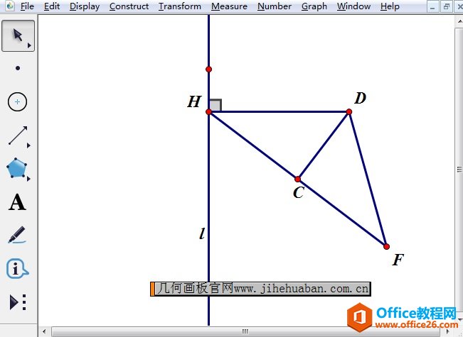 <b>如何利用几何画板自定义变换制作抛物线</b>