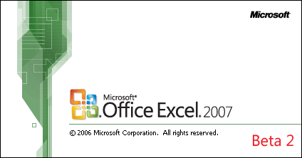 Excel 2007 beta2