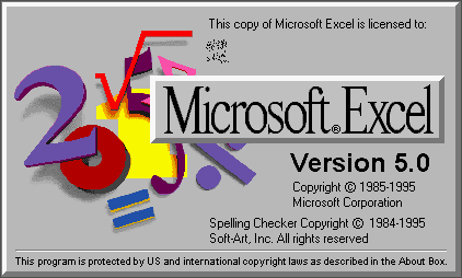 Excel 5.0a