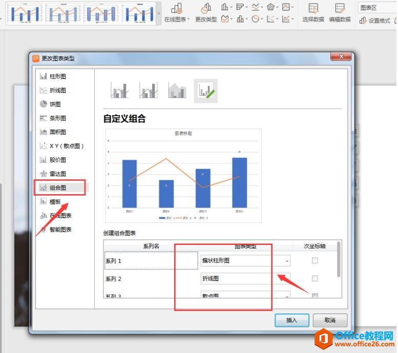 演示技巧—PPT中如何组合两个图表表现数据关系