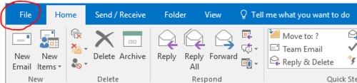 <b>Outlook 中邮件存档的具体操作流程</b>