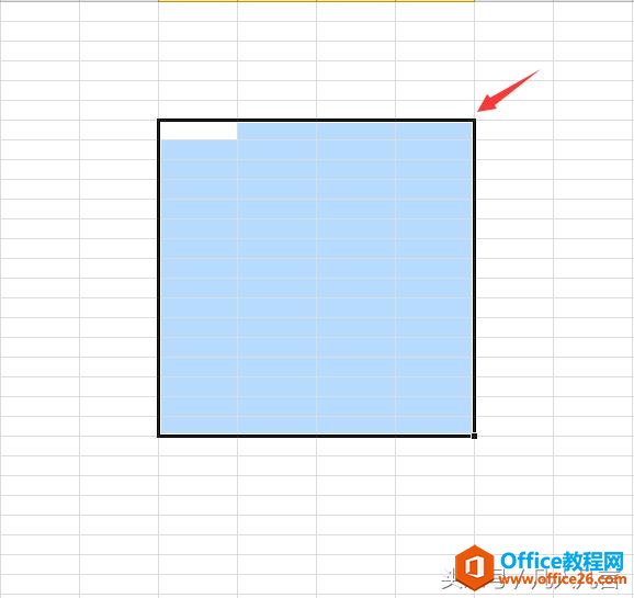 你知道吗？Excel选中的区域第一个单元格不变色