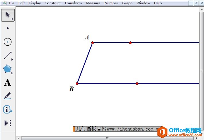 <b>几何画板中如何按已知条件画几何图形</b>