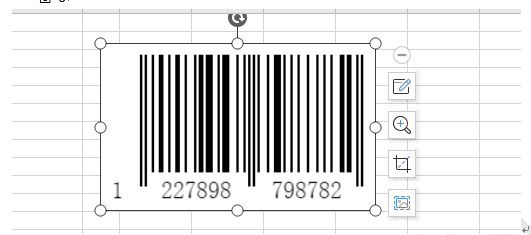 如何在WPS excel表格中插入条形码