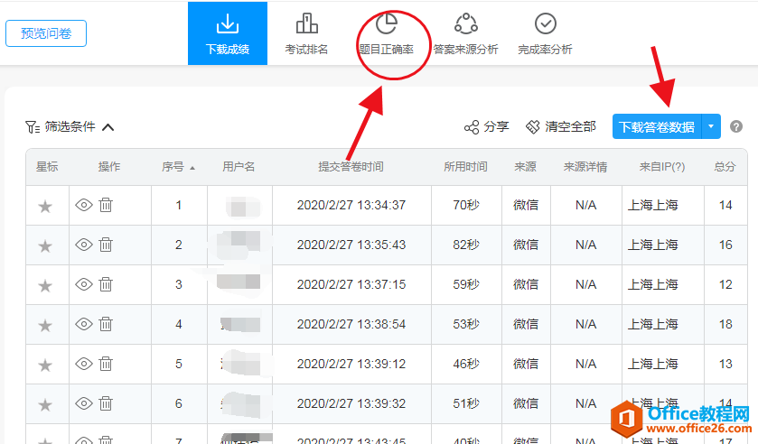 在线学习｜批量导入、自动批改的选择题测试达人“问卷星”