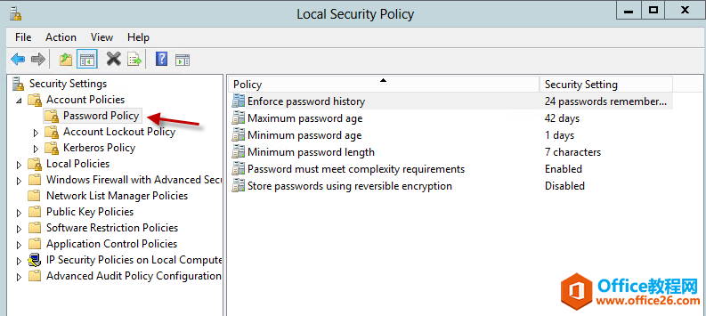 How to Change Windows Password Policy？