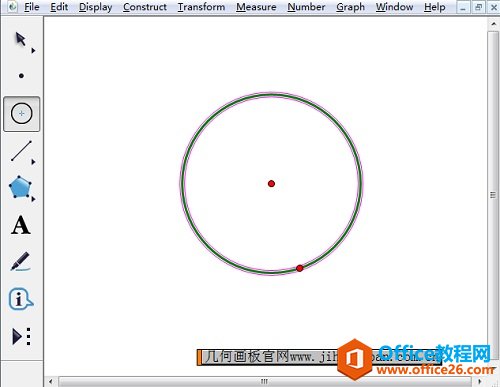 <b>几何画板如何利用n等分角工具等分圆的方法</b>