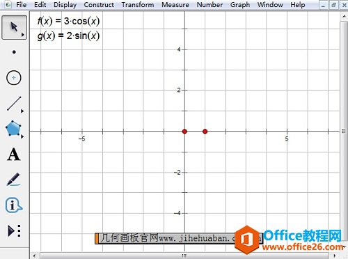 创建函数f（x）和g（x）