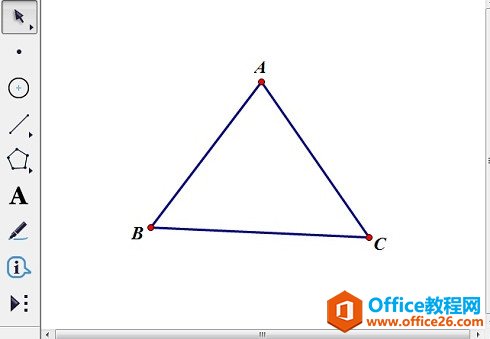 <b>几何画板如何利用迭代构造三角形内接中点三角形</b>