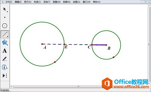<b>几何画板怎么画圆的外公切线</b>