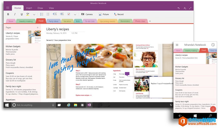 OneNote for Windows 10