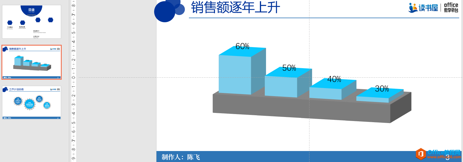 PPT母版在制作幻灯片时的应用实例教程及技巧