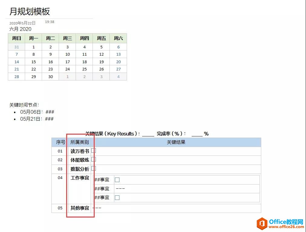 OneNote 高效利用 什么是事项分类系统？