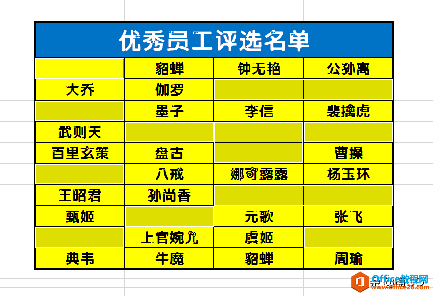 WPS表格——你不可不知的调表小技巧