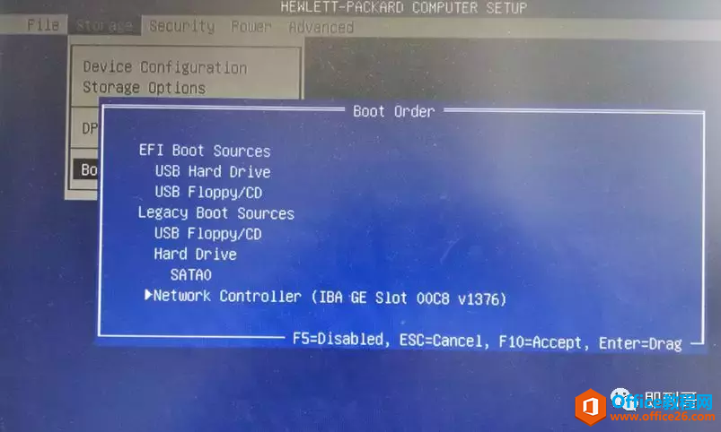 HP Compaq 8000 Elite 台式机无法从U盘启动解决办法