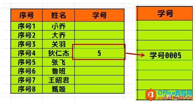 Excel小技巧——快速填充文本序号