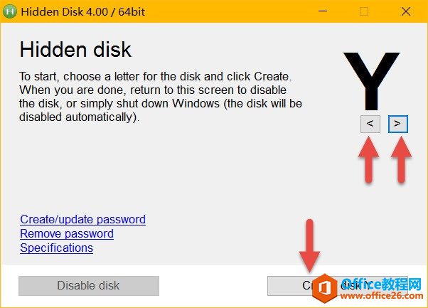 Create disk