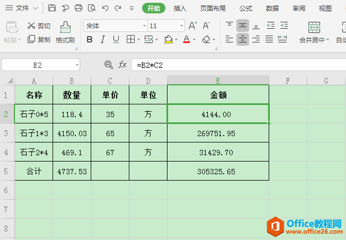 表格技巧—Excel表格中如何使用显示公式的快捷键