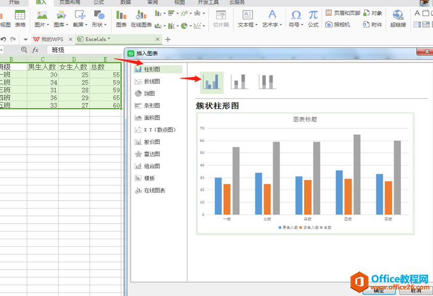 表格技巧—如何用Excel制作柱状图