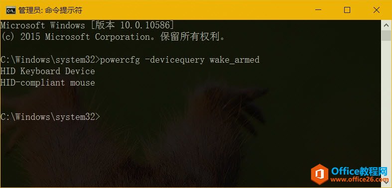 powercfg –devicequery wake_armed