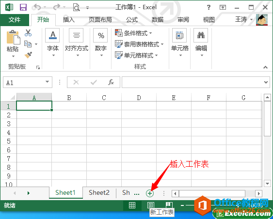 excel2013中编辑工作表的方法