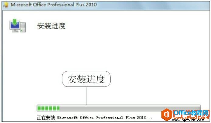 ppt2010安装进度