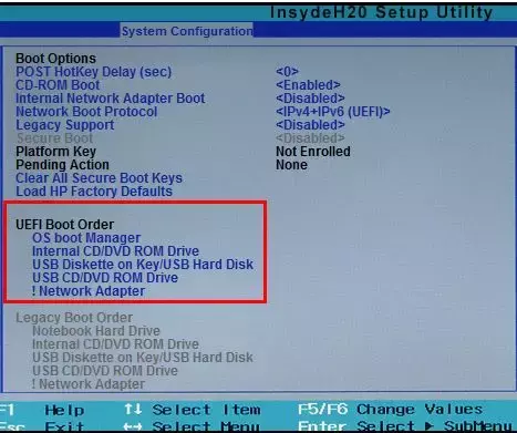 BIOS与UEFI BIOS区别