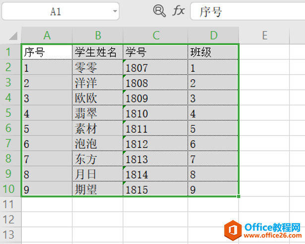 表格技巧—如何给Excel表格设置不同粗细的边框