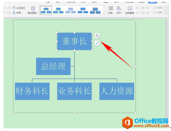 WPS文字技巧—利用SmartArt巧做组织结构图