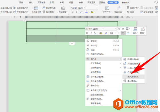 WPS文字办公—给表格一键添加多行表格