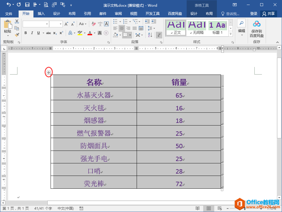 Word办公技巧:文档表格数据降序排序技巧