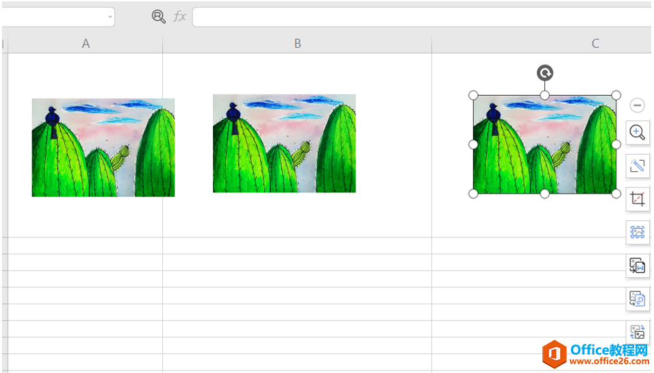 表格技巧—如何批量修改Excel表格中的图片大小