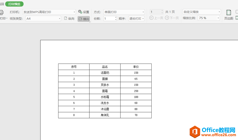 表格技巧—如何设置 Excel 表格打印的页面方向和比例