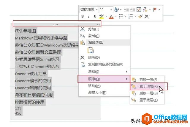 Office Onenote 笔记容器，其实是非常重要的