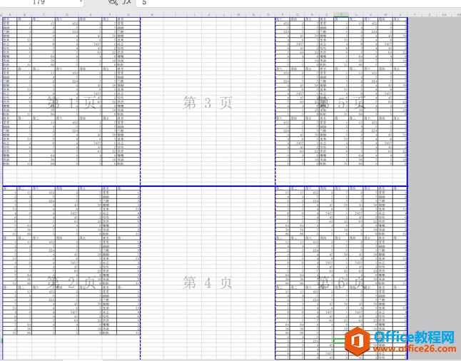 表格技巧—Excel表格如何打印分页、自动分页、取消分页