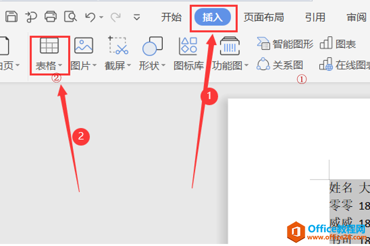 文字技巧—如何将Word文档内容转换成Excel表格