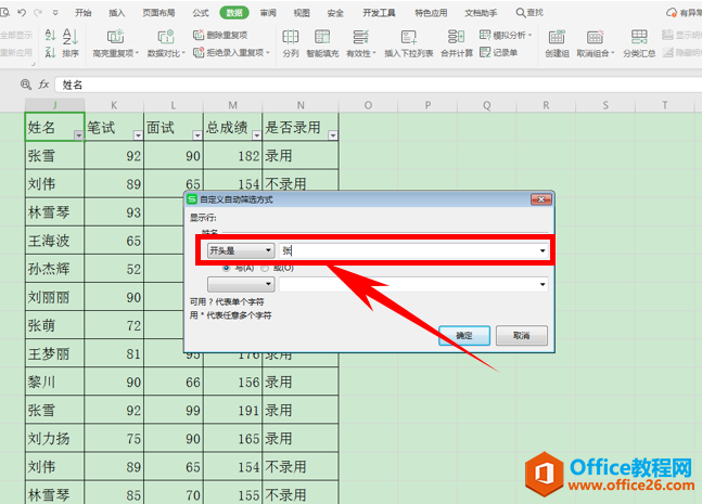 表格技巧—Excel表格模糊筛选功能的用法