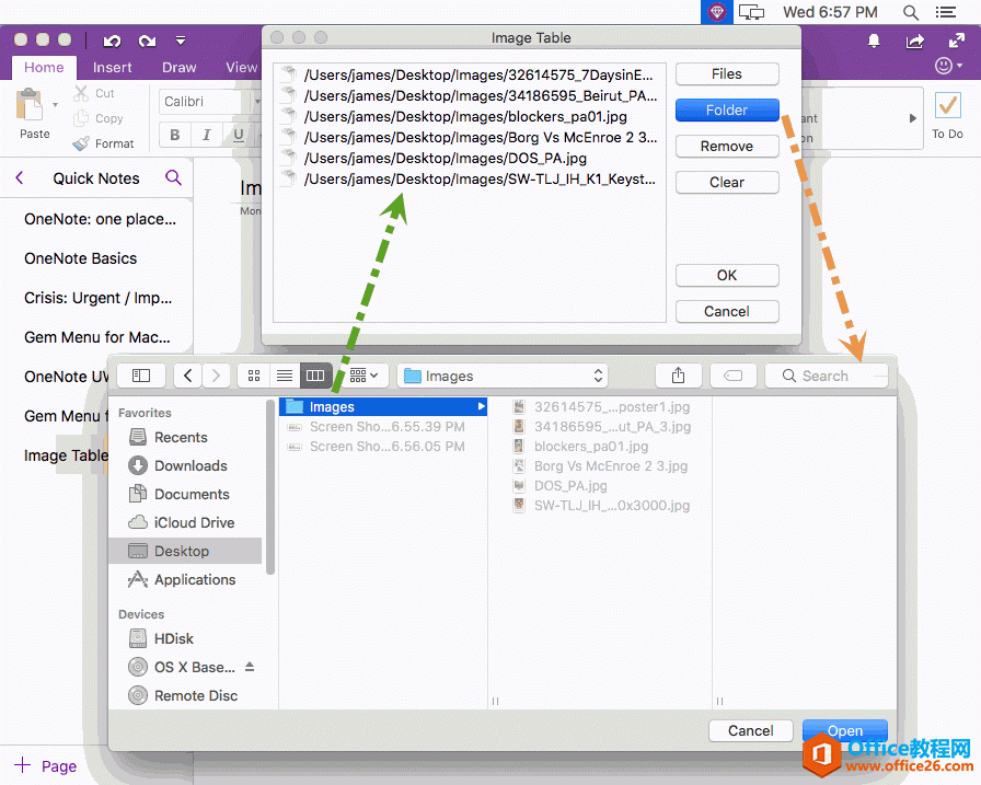 mac 图片表格窗口